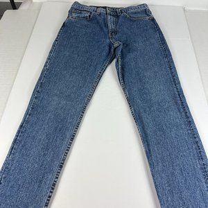 VTG 90s Levi's Jeans Men's 30x32 512 Slim Tapered Blue Faded Denim USA Tag 32x34